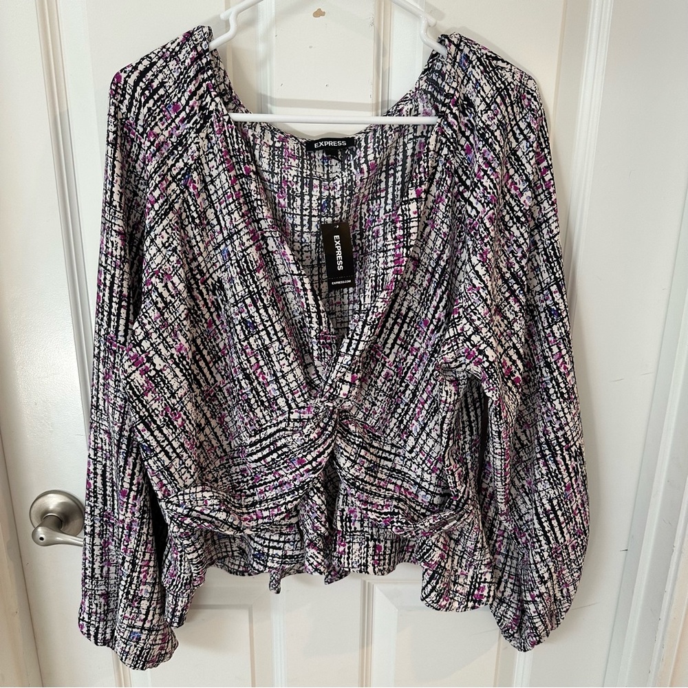 XL Express Multi Colored Blouse
